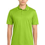 Sport-Tek Mens Sport-Wick Moisture Wicking Short Sleeve Polo Shirt - Lime Shock Green