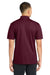 Sport-Tek ST650/TST650 Mens Sport-Wick Moisture Wicking Short Sleeve Polo Shirt Maroon Model Back