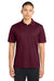 Sport-Tek ST650/TST650 Mens Sport-Wick Moisture Wicking Short Sleeve Polo Shirt Maroon Model Front