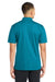 Sport-Tek ST650/TST650 Mens Sport-Wick Moisture Wicking Short Sleeve Polo Shirt Tropic Blue Model Back