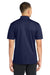 Sport-Tek ST650/TST650 Mens Sport-Wick Moisture Wicking Short Sleeve Polo Shirt True Navy Blue Model Back