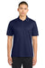 Sport-Tek ST650/TST650 Mens Sport-Wick Moisture Wicking Short Sleeve Polo Shirt True Navy Blue Model Front