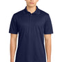 Sport-Tek Mens Sport-Wick Moisture Wicking Short Sleeve Polo Shirt - True Navy Blue