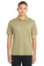 Sport-Tek ST650/TST650 Mens Sport-Wick Moisture Wicking Short Sleeve Polo Shirt Vegas Gold Model Front