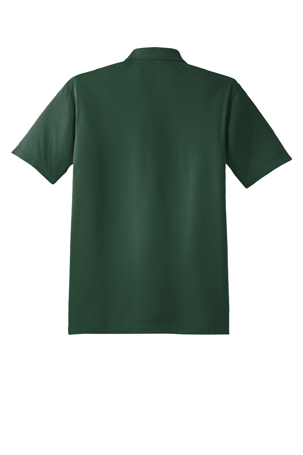 Sport-Tek ST650/TST650 Mens Sport-Wick Moisture Wicking Short Sleeve Polo Shirt Forest Green Flat Back