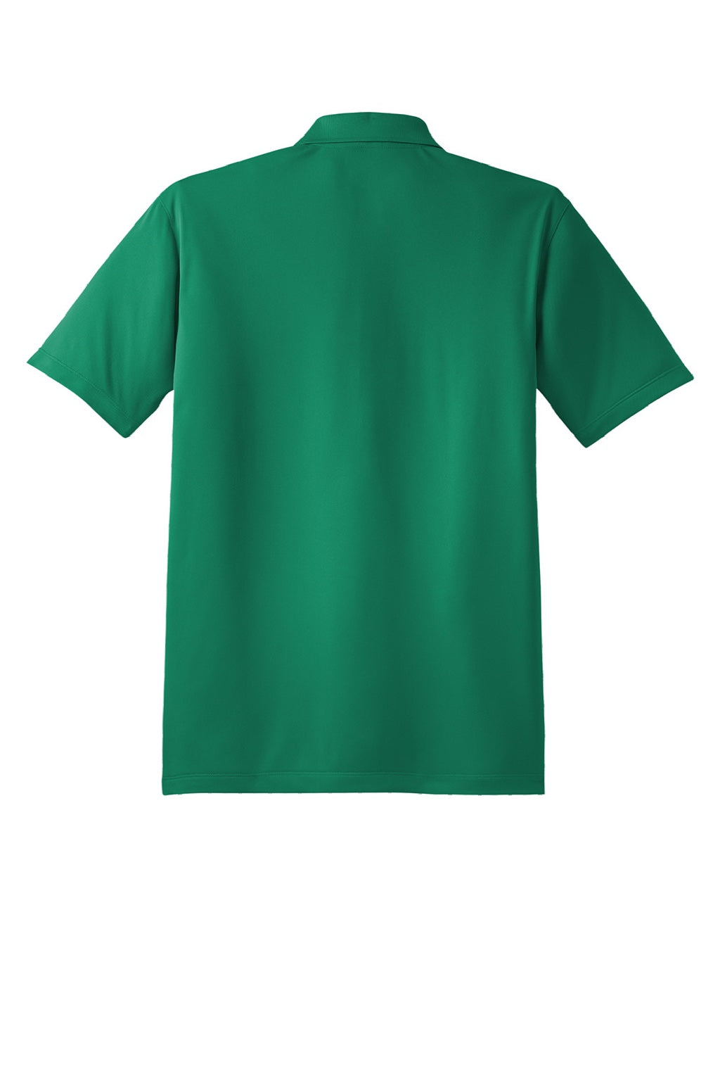 Sport-Tek ST650/TST650 Mens Sport-Wick Moisture Wicking Short Sleeve Polo Shirt Kelly Green Flat Back