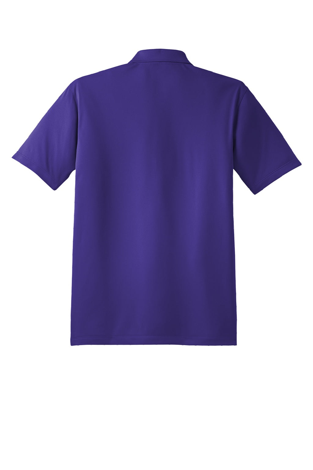 Sport-Tek ST650/TST650 Mens Sport-Wick Moisture Wicking Short Sleeve Polo Shirt Purple Flat Back