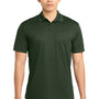 Sport-Tek Mens Sport-Wick Moisture Wicking Short Sleeve Polo Shirt w/ Pocket - Forest Green