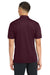 Sport-Tek ST651 Mens Sport-Wick Moisture Wicking Short Sleeve Polo Shirt w/ Pocket Maroon Model Back