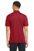 Sport-Tek ST651 Mens Sport-Wick Moisture Wicking Short Sleeve Polo Shirt w/ Pocket True Red Model Back