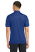 Sport-Tek ST651 Mens Sport-Wick Moisture Wicking Short Sleeve Polo Shirt w/ Pocket True Royal Blue Model Back