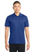 Sport-Tek ST651 Mens Sport-Wick Moisture Wicking Short Sleeve Polo Shirt w/ Pocket True Royal Blue Model Front