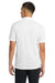 Sport-Tek ST651 Mens Sport-Wick Moisture Wicking Short Sleeve Polo Shirt w/ Pocket White Model Back