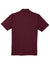 Sport-Tek ST651 Mens Sport-Wick Moisture Wicking Short Sleeve Polo Shirt w/ Pocket Maroon Flat Back