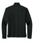 Sport-Tek ST672 Mens Micropique Sport-Wick 1/4 Zip Sweatshirt Black Flat Back