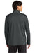 Sport-Tek ST672 Mens Micropique Sport-Wick 1/4 Zip Sweatshirt Iron Grey Model Back
