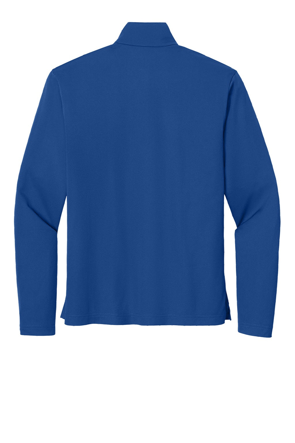 Sport-Tek ST672 Mens Micropique Sport-Wick 1/4 Zip Sweatshirt True Royal Blue Flat Back