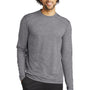 Sport-Tek Mens Exchange 1.5 Long Sleeve Crewneck T-Shirt - Heather Grey - Closeout