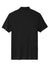 Sport-Tek ST725 Mens Moisture Wicking Re-Compete Short Sleeve Polo Shirt Black Flat Back