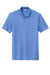 Sport-Tek ST725 Mens Moisture Wicking Re-Compete Short Sleeve Polo Shirt Carolina Blue Flat Front