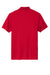 Sport-Tek ST725 Mens Moisture Wicking Re-Compete Short Sleeve Polo Shirt Deep Red Flat Back