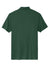 Sport-Tek ST725 Mens Moisture Wicking Re-Compete Short Sleeve Polo Shirt Forest Green Flat Back