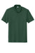 Sport-Tek ST725 Mens Moisture Wicking Re-Compete Short Sleeve Polo Shirt Forest Green Flat Front