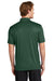 Sport-Tek ST725 Mens Moisture Wicking Re-Compete Short Sleeve Polo Shirt Forest Green Model Back