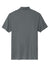 Sport-Tek ST725 Mens Moisture Wicking Re-Compete Short Sleeve Polo Shirt Iron Grey Flat Back