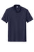 Sport-Tek ST725 Mens Moisture Wicking Re-Compete Short Sleeve Polo Shirt True Navy Blue Flat Front