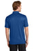 Sport-Tek ST725 Mens Moisture Wicking Re-Compete Short Sleeve Polo Shirt True Royal Blue Model Back