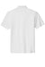 Sport-Tek ST725 Mens Moisture Wicking Re-Compete Short Sleeve Polo Shirt White Flat Back