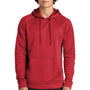Sport-Tek Mens Re-Compete Fleece Anti Static Hooded Sweatshirt Hoodie w/ Pouch Pocket - True Red