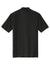 Sport-Tek ST740 Mens Moisture Wicking Micropique Short Sleeve Polo Shirt Black Flat Back