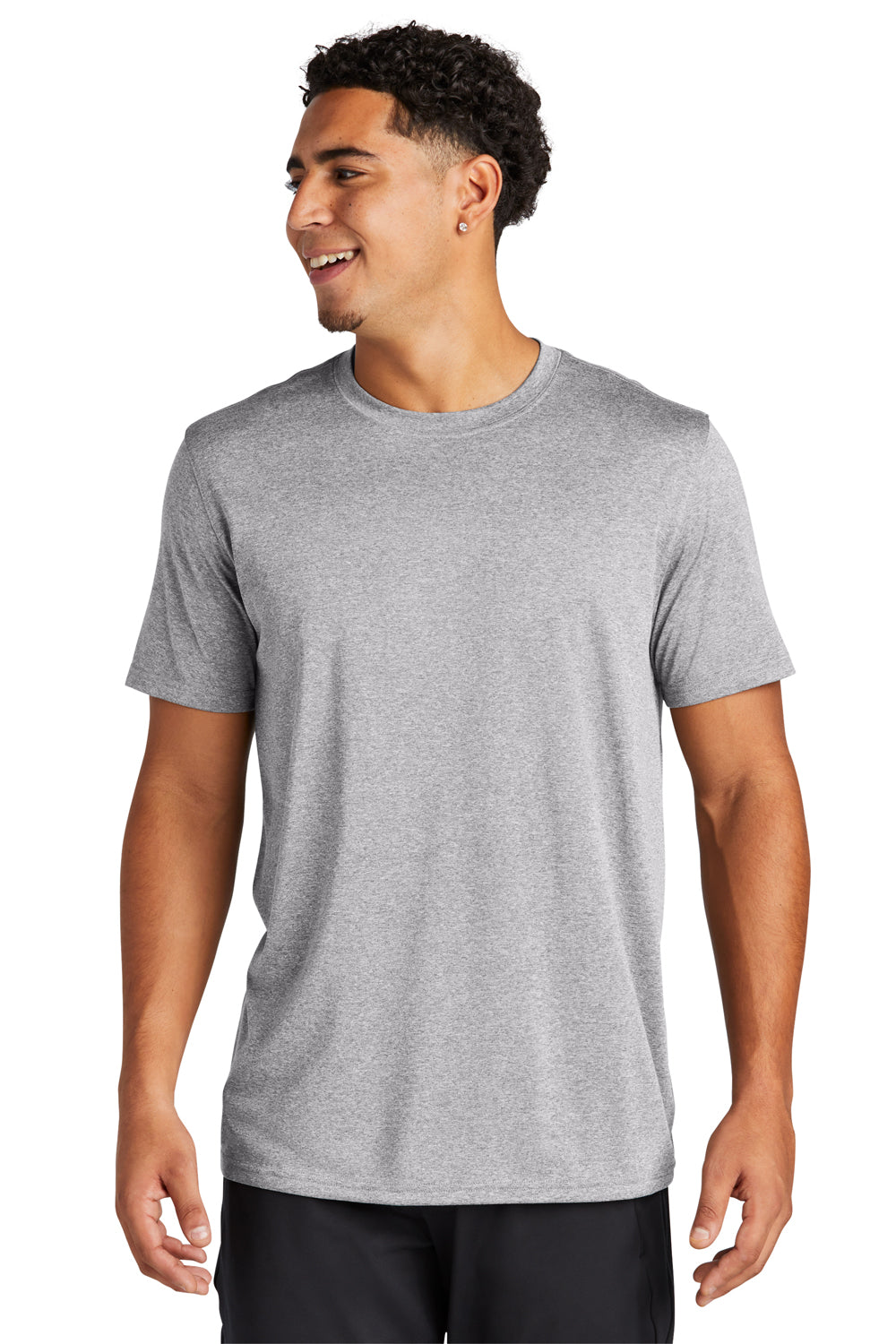 Sound Sports Tシャツ グレー Sport-Tek ST760 Mens Heather Grey Echo Moisture Wicking Short