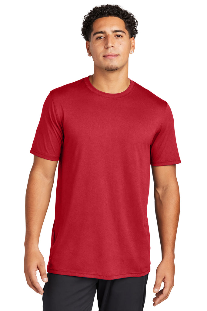 Sport-Tek ST760 Mens True Red Echo Moisture Wicking Short Sleeve