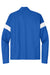 Sport-Tek ST800 Mens Moisture Wicking Travel Full Zip Jacket True Royal Blue/White Flat Back