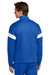 Sport-Tek ST800 Mens Moisture Wicking Travel Full Zip Jacket True Royal Blue/White Model Back