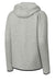 Sport-Tek ST840 Mens Phenom Full Zip Hooded Sweatshrt Hoodie w/ Pockets Heather Grey Forn Back
