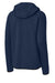 Sport-Tek ST840 Mens Phenom Full Zip Hooded Sweatshrt Hoodie w/ Pockets True Navy Blue Forn Back