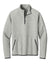 Sport-Tek ST841 Mens Phenom 1/4 Zip Sweatshirt w/ Pockets Heather Grey Flat Front