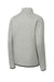 Sport-Tek ST841 Mens Phenom 1/4 Zip Sweatshirt w/ Pockets Heather Grey Forn Back