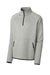 Sport-Tek ST841 Mens Phenom 1/4 Zip Sweatshirt w/ Pockets Heather Grey Form Front