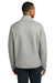 Sport-Tek ST841 Mens Phenom 1/4 Zip Sweatshirt w/ Pockets Heather Grey Model Back