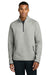 Sport-Tek ST841 Mens Phenom 1/4 Zip Sweatshirt w/ Pockets Heather Grey Model Front