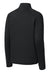 Sport-Tek ST841 Mens Phenom 1/4 Zip Sweatshirt w/ Pockets Black Forn Back