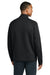 Sport-Tek ST841 Mens Phenom 1/4 Zip Sweatshirt w/ Pockets Black Model Back