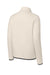 Sport-Tek ST841 Mens Phenom 1/4 Zip Sweatshirt w/ Pockets Ecru Forn Back