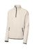 Sport-Tek ST841 Mens Phenom 1/4 Zip Sweatshirt w/ Pockets Ecru Form Front
