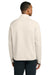 Sport-Tek ST841 Mens Phenom 1/4 Zip Sweatshirt w/ Pockets Ecru Model Back